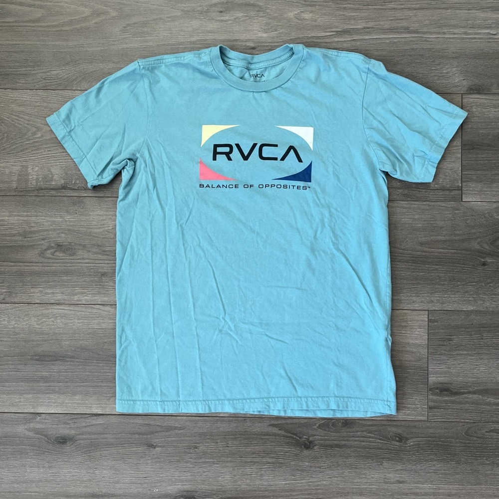 RVCA Balance Of Opposites Mens S T Shirt Green